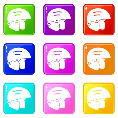 Snowboard kask Icons 9 set