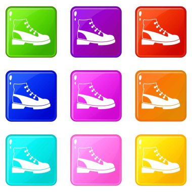 Erkekler oxfords Icons 9 set