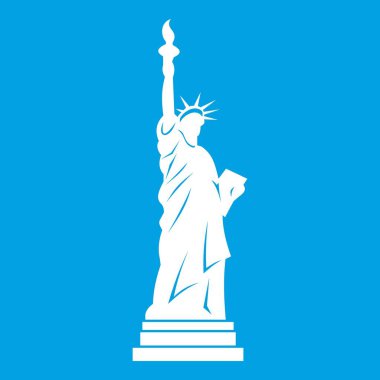 Özgürlük simgesi Beyaz heykeli