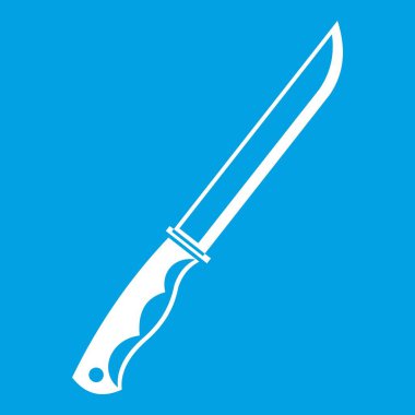 Bıçak simgesi beyaz