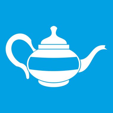 Çaydanlık simgesi Beyaz