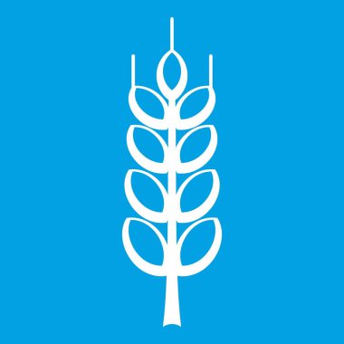 Olgun spike simgesi beyaz