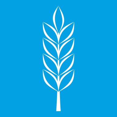 Buğday başak simgesi beyaz