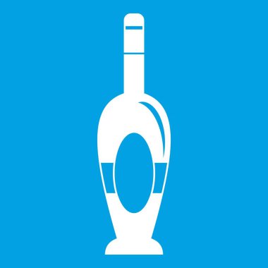 tatil şişe simgesi beyaz