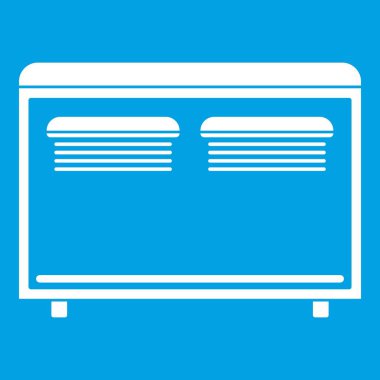 Simgesi beyaz Isıtma için madeni eşya