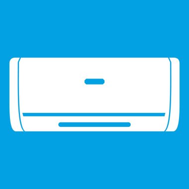 İç ünite Klima simgesi beyaz