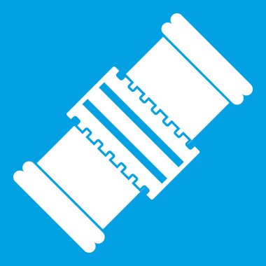 Onarım ayrıntı simgesi beyaz