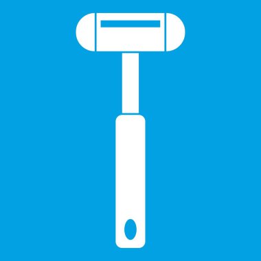 Refleks çekici simgesi beyaz