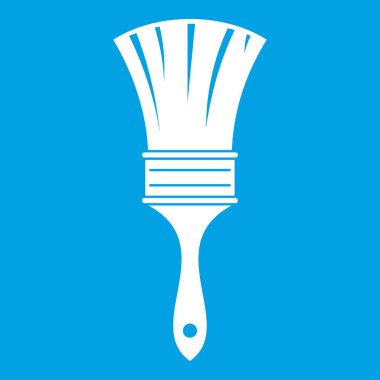 Fırça simgesi beyaz