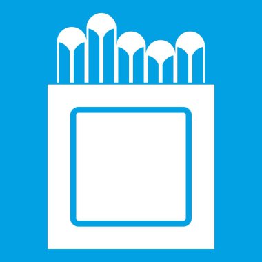 Boya kalemi simgesi beyaz