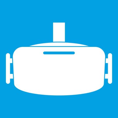 VR aygıt simgesi beyaz