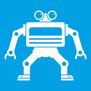 Makine simgesi beyaz