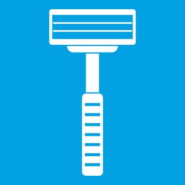 Ustura simgesi beyaz