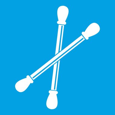 Pamuk tomurcukları beyaz simge