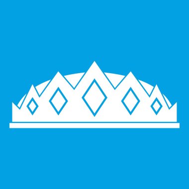 Küçük taç simgesi beyaz