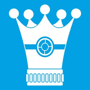 Ortaçağ taç simgesi beyaz