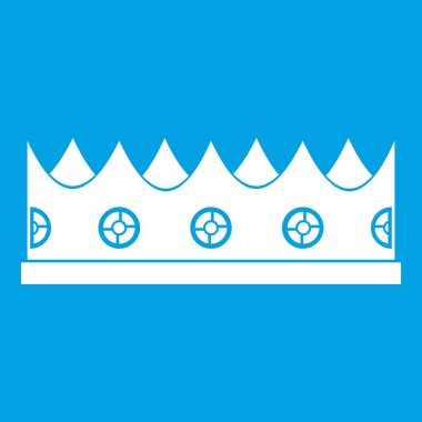 Küçük taç simgesi beyaz