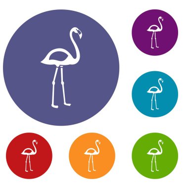 Flamingo Icons set