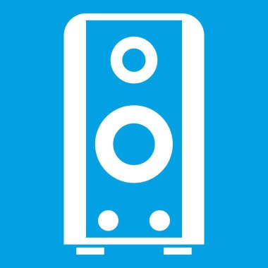 Siyah ses hoparlör simgesi beyaz