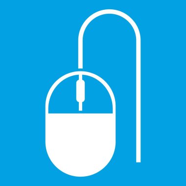 Bilgisayar fare simgesi beyaz