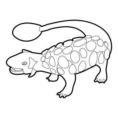 Scolosaurus simgesi anahat