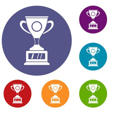 Kazanan Kupası Icons set