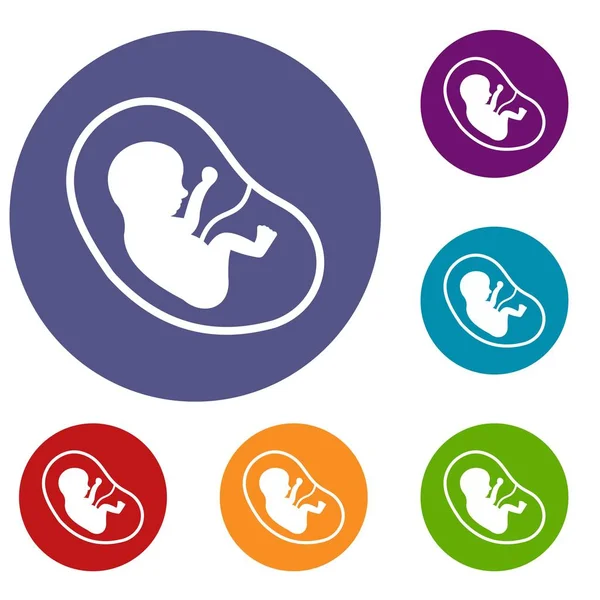 Fetus Icons set