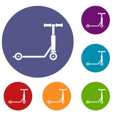 Scooter Icons set