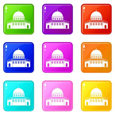 Temple Mount üzerinde kaya kubbe 9 ayarla