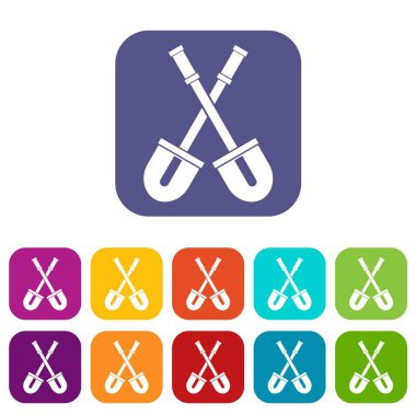 Kürek Icons set