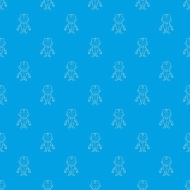 Dezenfeksiyon desen vektör kesintisiz mavi