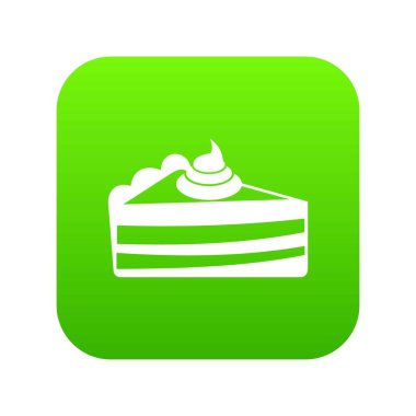 Çok kolay simgesini dijital yeşil beyaz vektör illüstrasyon izole herhangi bir tasarım için