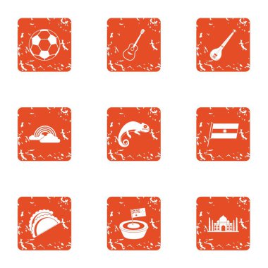 Sorti simgeler kümesi, grunge tarzı