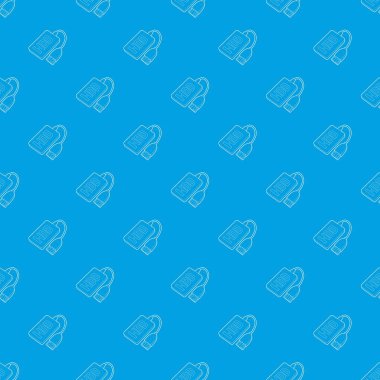 HDD tel desen vektör kesintisiz mavi