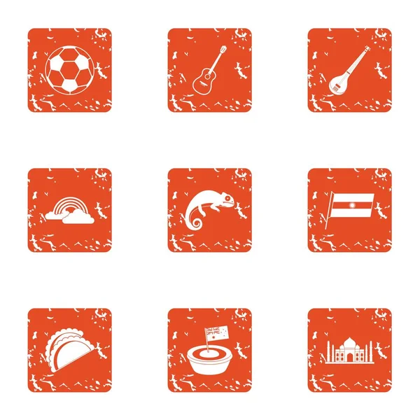 Sorti simgeler kümesi, grunge tarzı