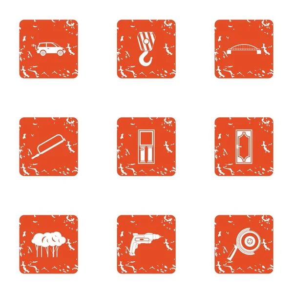 Köprü simgeler kümesi, grunge tarzı inşaatı