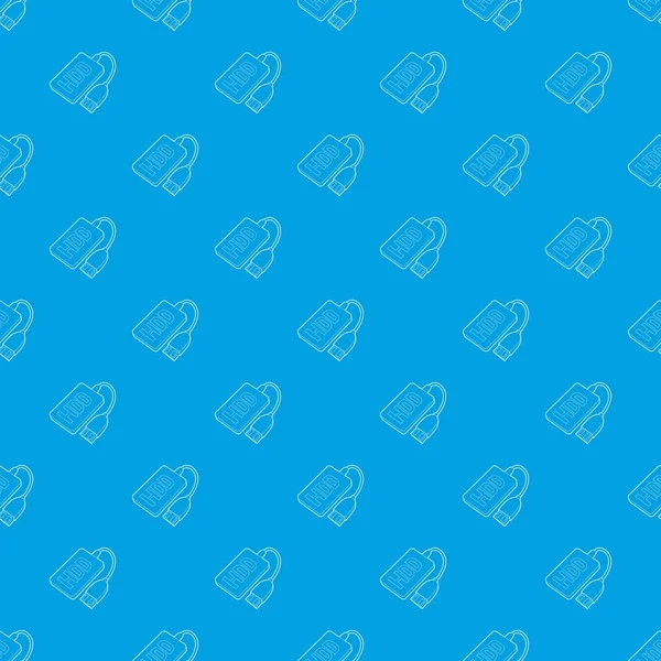 HDD tel desen vektör kesintisiz mavi
