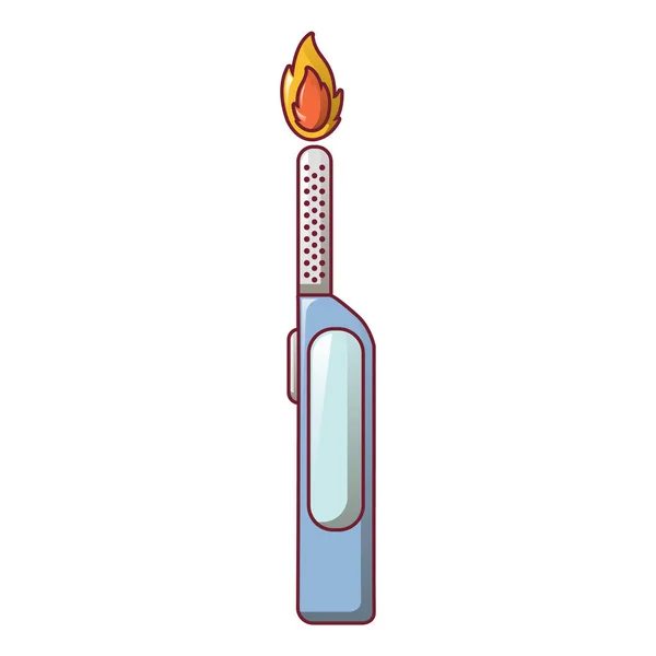 Gas lichter pictogram, cartoon stijl — Stockvector