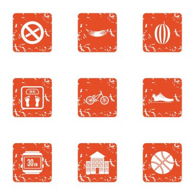 Spor rejimi simgeler kümesi, grunge tarzı