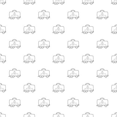 Demiryolu tank tasarlamak vektör herhangi bir web tasarımı için yinelenen sorunsuz