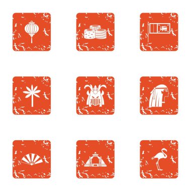 Son Doğu simgeler kümesi, grunge tarzı