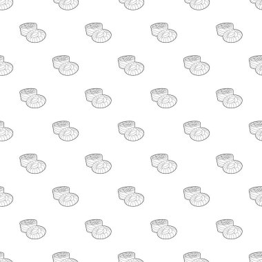 Kahve çekirdekleri tasarlamak vektör sorunsuz