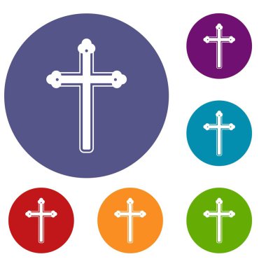 Kutsal simgeler kümesini cross