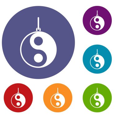 Yin Yang sembol simgeler kümesi