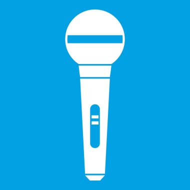 Mikrofon simgesi beyaz