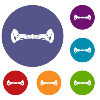 Hoverboard Icons set