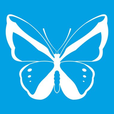 Kelebek simgesi Beyaz