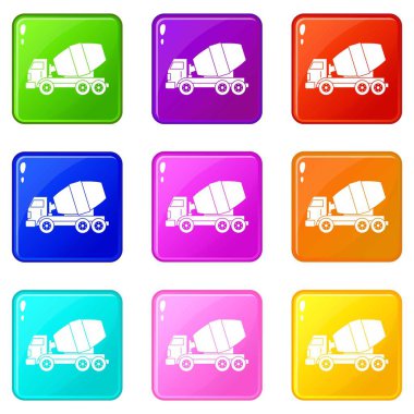 9 Kamyon Beton Mikser ayarla