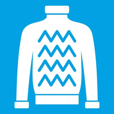 Erkek Kazak simgesi beyaz