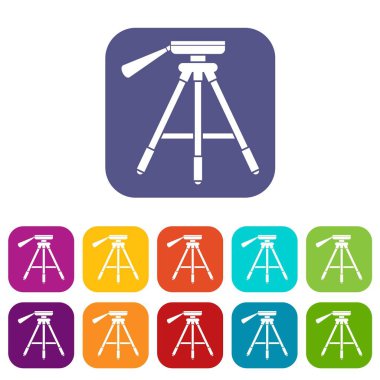 Tripod Icons set
